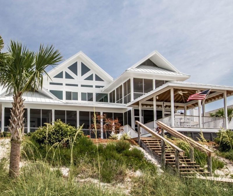 Coastal home with Viwinco OceanView Impact resistant windows