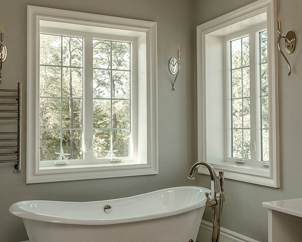 VirginiaBeachConcrete2019-88_Viwinco-WEB Luxury bathroom using Viwinco twin casement windows in white