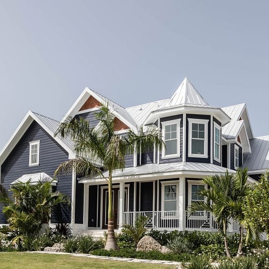 Viwinco OceanView fixed, double-hung, and colonial casement windows installed in custom beach home.