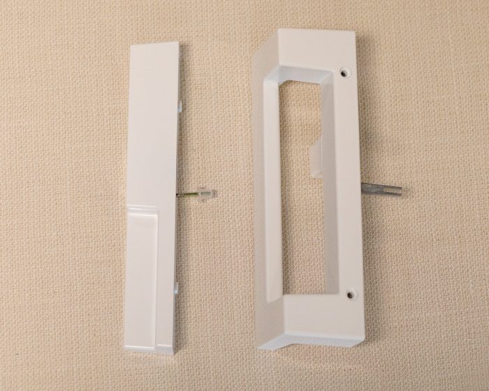 white_patio door handle