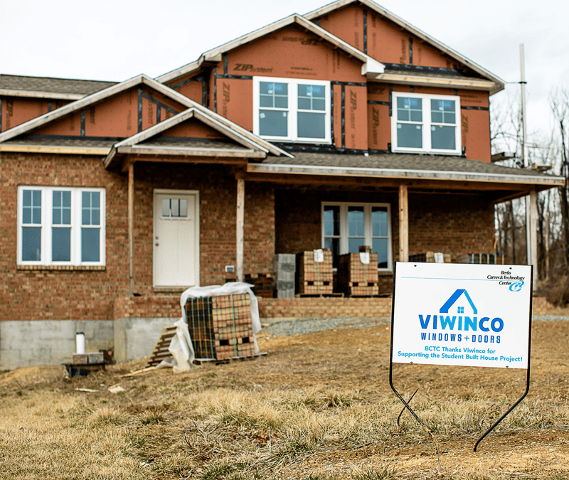 BCTC student built house using Viwinco windows.