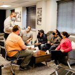 Viwinco employees conducting LEI training together.