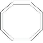 Diagram of Viwinco octagon window.
