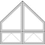__trapezoids-over-tp-or-awning Diagram of Viwinco trapezoid windows or twin-picture or awning window.