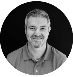 Viwinc-MikeDA Black and white headshot of Mike, EHS professional