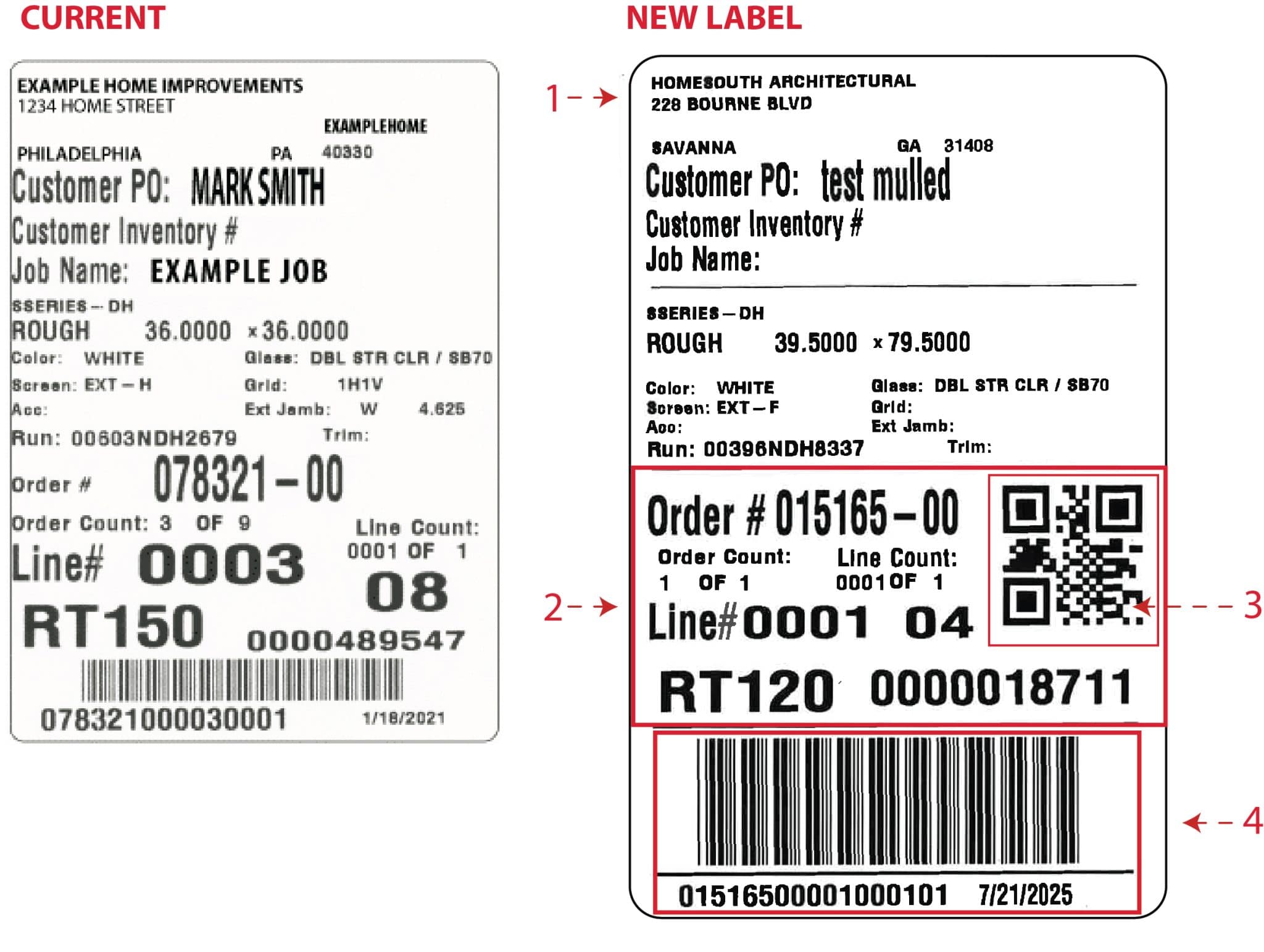 Viwinco Shipping Label