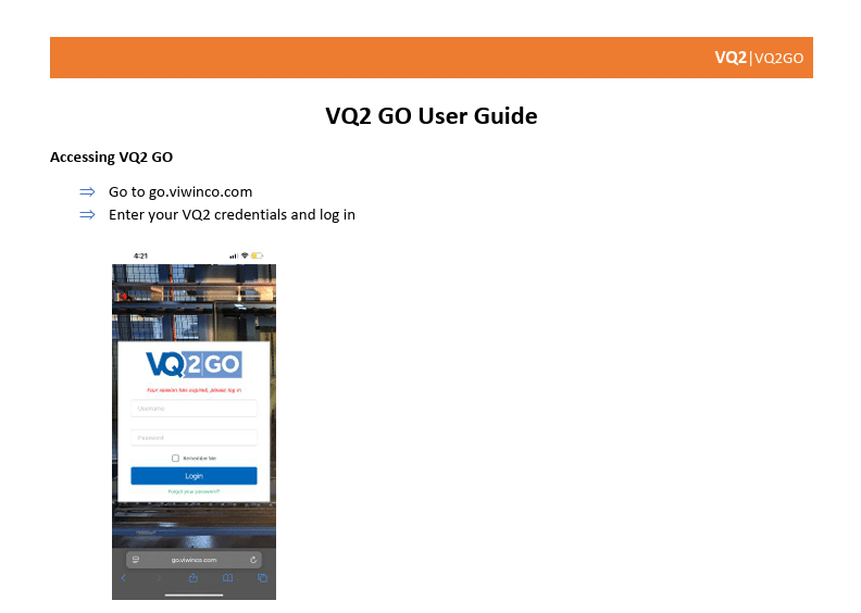 VQ2GO-documentation